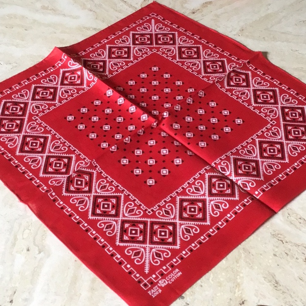 Vintage 18” Elephant Brand Bandana, 12 available